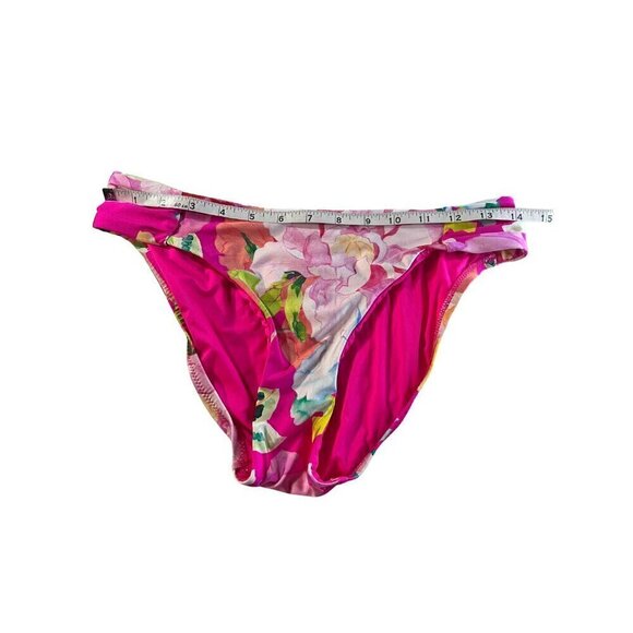 Sunshine 79 Women's Shirred Hipster Bikini Bottom, Size 6 - Picture 3 of 8